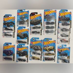 Lot of Batman Hotwheels